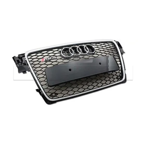 Calandre Audi A4 RS4 Type B8 PH1 – 08->12 – Chrome/Noir