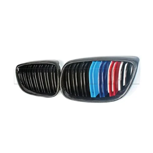 Grilles de calandre BMW E92/E93 06-09 – Type M4 – Tricolor