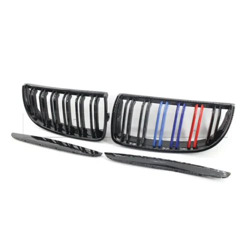 Grilles de calandre BMW E90 05-07 – Type M4 – Tricolor