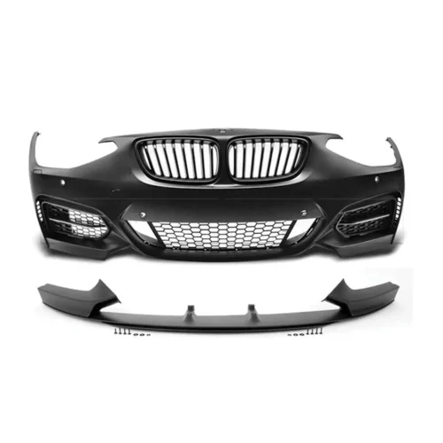 Pare-chocs av + Spoiler + Calandre BMW Serie 1 F20 PH1 10-14 – type M235 MPerformance – avec PDC