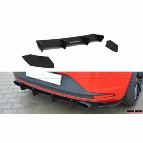 Rajout de diffuseur de pare-chocs ar SEAT Leon CUPRA 13-16