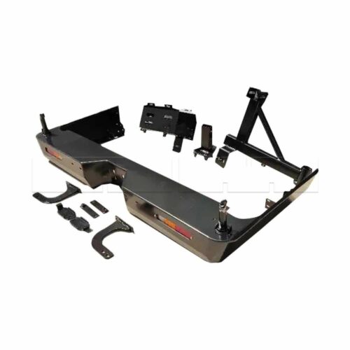 Pare-chocs ar acier TOYOTA LandCruiser 76 – avec support Jerry Can + support porte roue