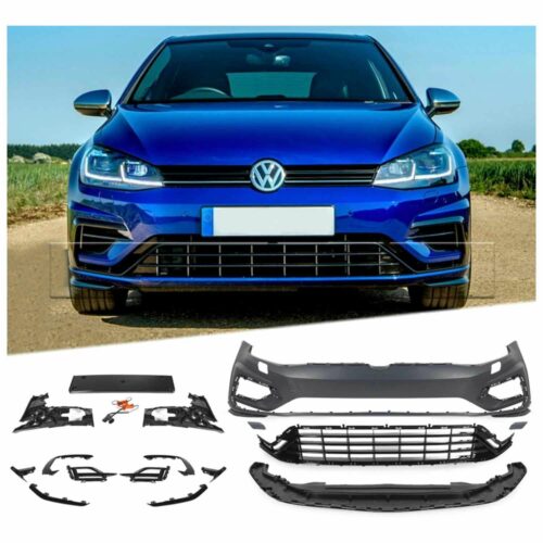 Pare-chocs av VW Golf 7 PH1 look PH2 R