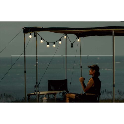 Guirlande lumineuse WildLand S14 avec baffles Bluetooth – 5 mètres